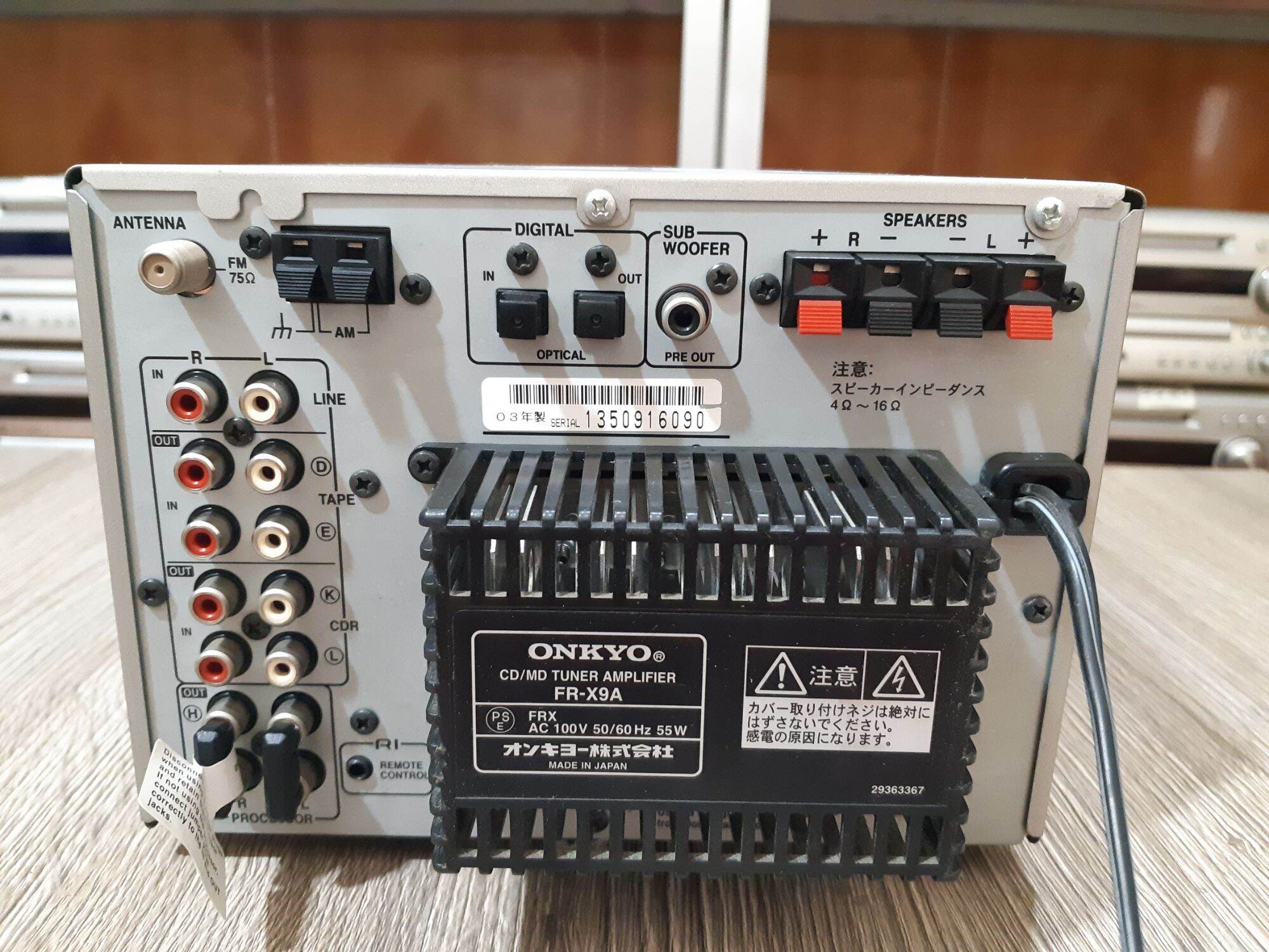 Cục dàn Onkyo X9A chạy full chức năng