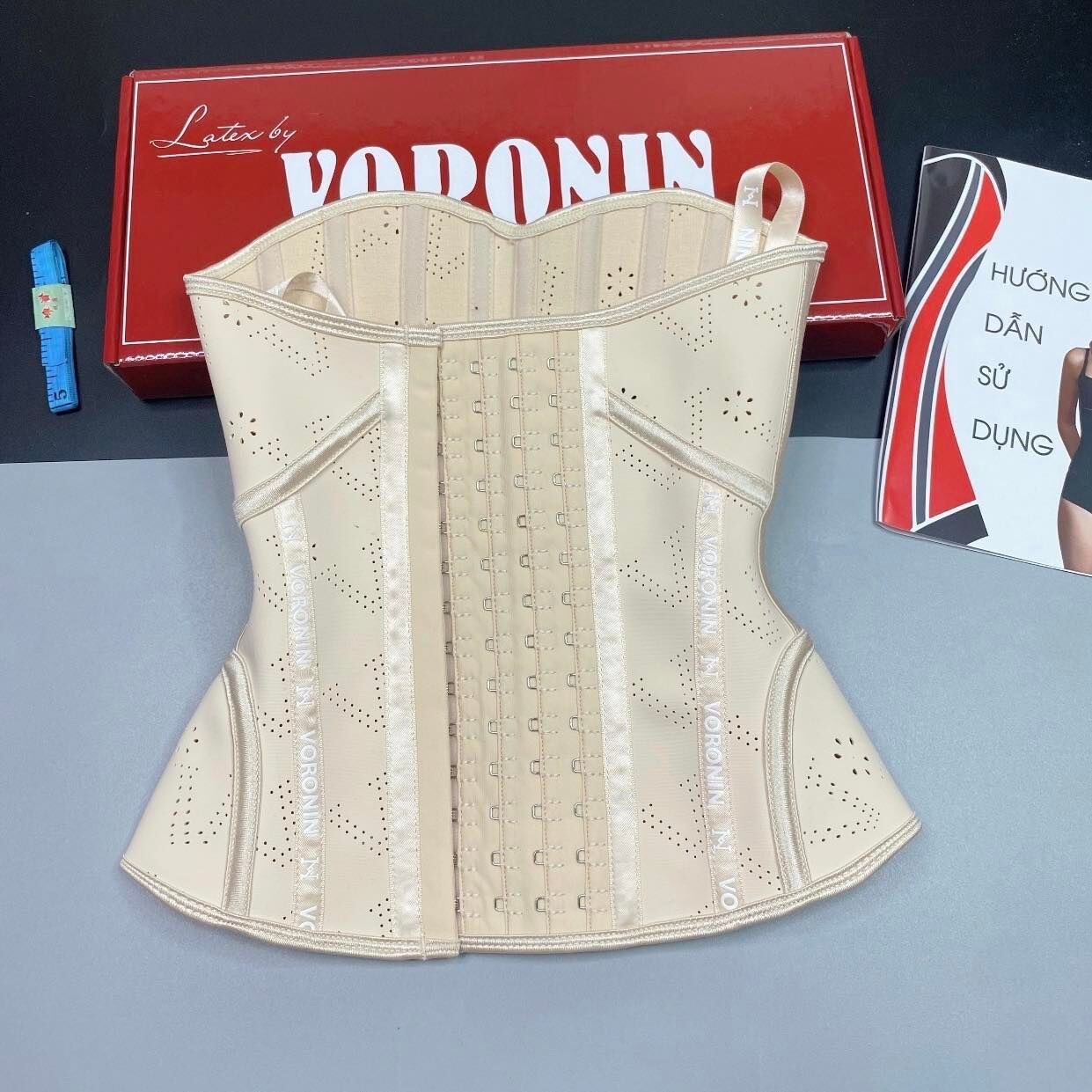 Đai latex Voronin sợi biến nhiệt cao cấp nhập khẩu từ Italia. Giúp giảm mỡ bụng và săn chắc cơ bụng