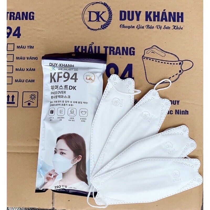Gói 10 chiếc khẩu trang 4D-KF94