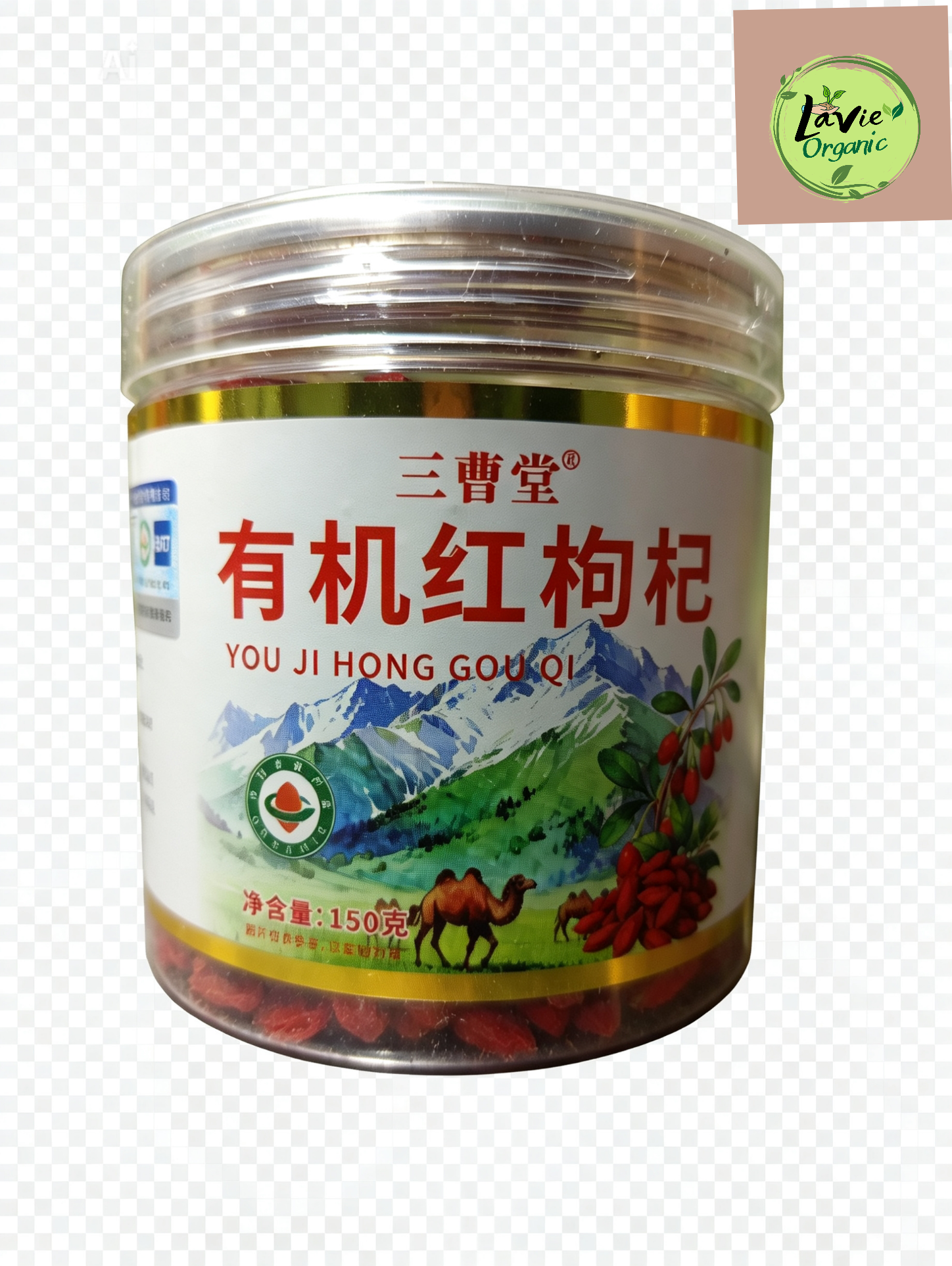 Kỷ tử đỏ hữu cơ cao cấp lọ 150g