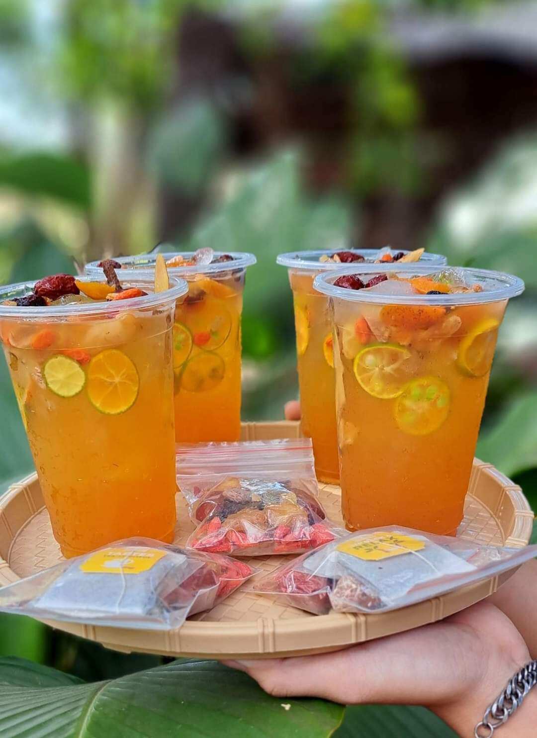 trà lipton thảo mộc  cam thảo xí muội