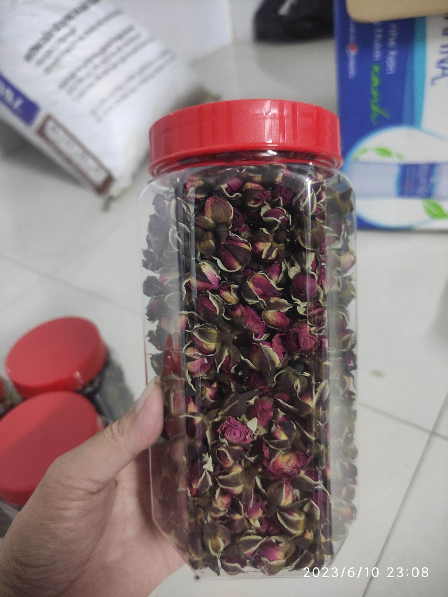 Trà nụ hồng baby ,  hủ 65k