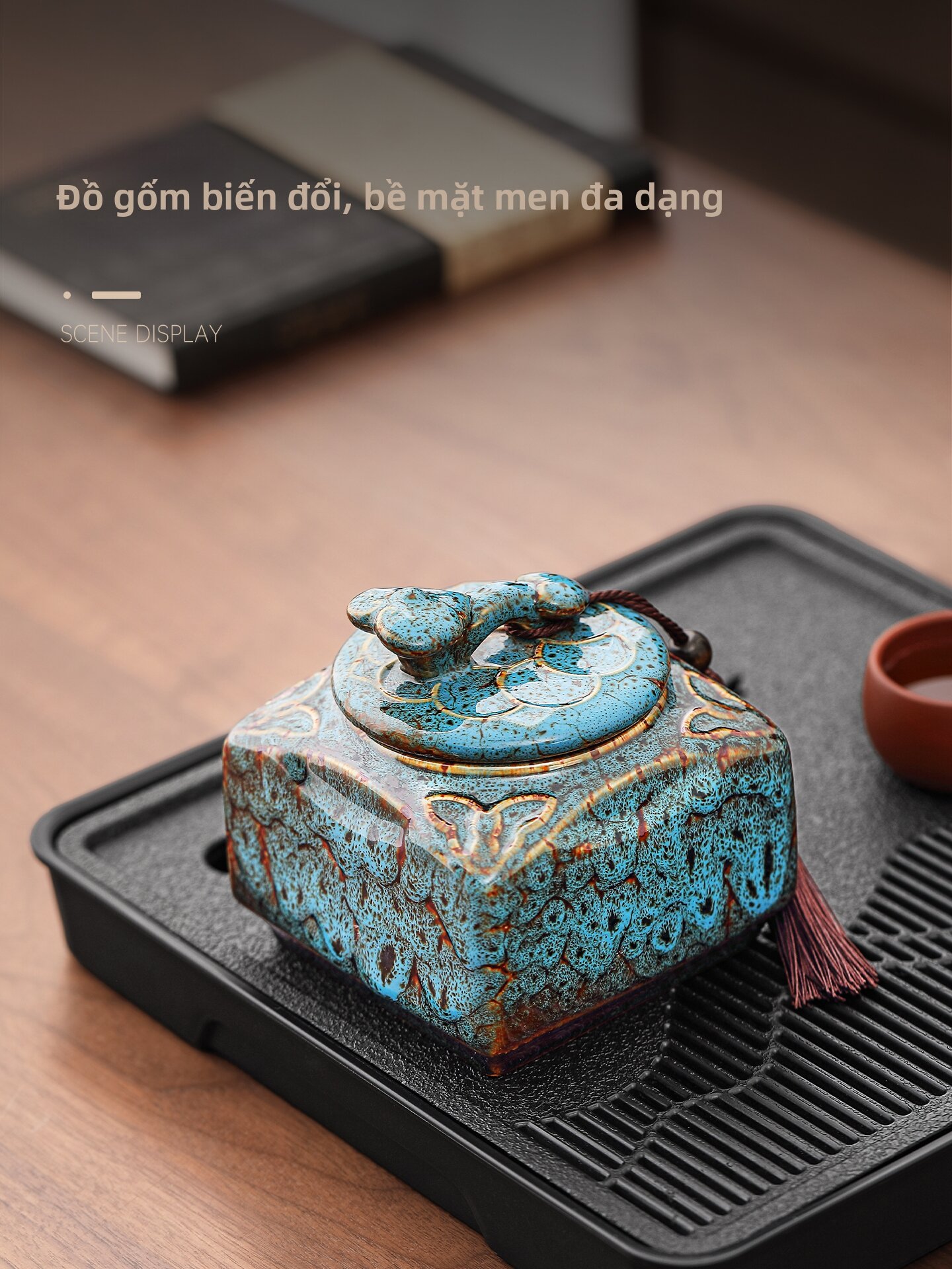 Hũ Đựng Trà Mini Chống Ẩm Kín