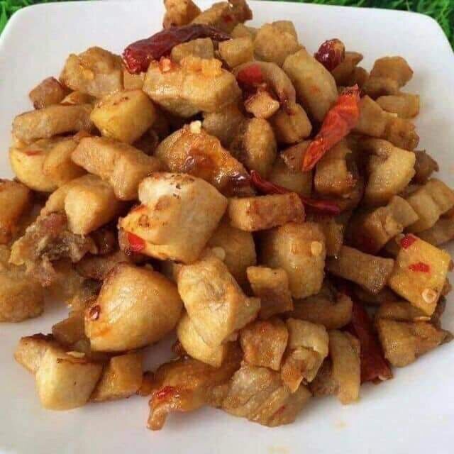 500gr Tóp Mỡ Chiên Mắm Tỏi