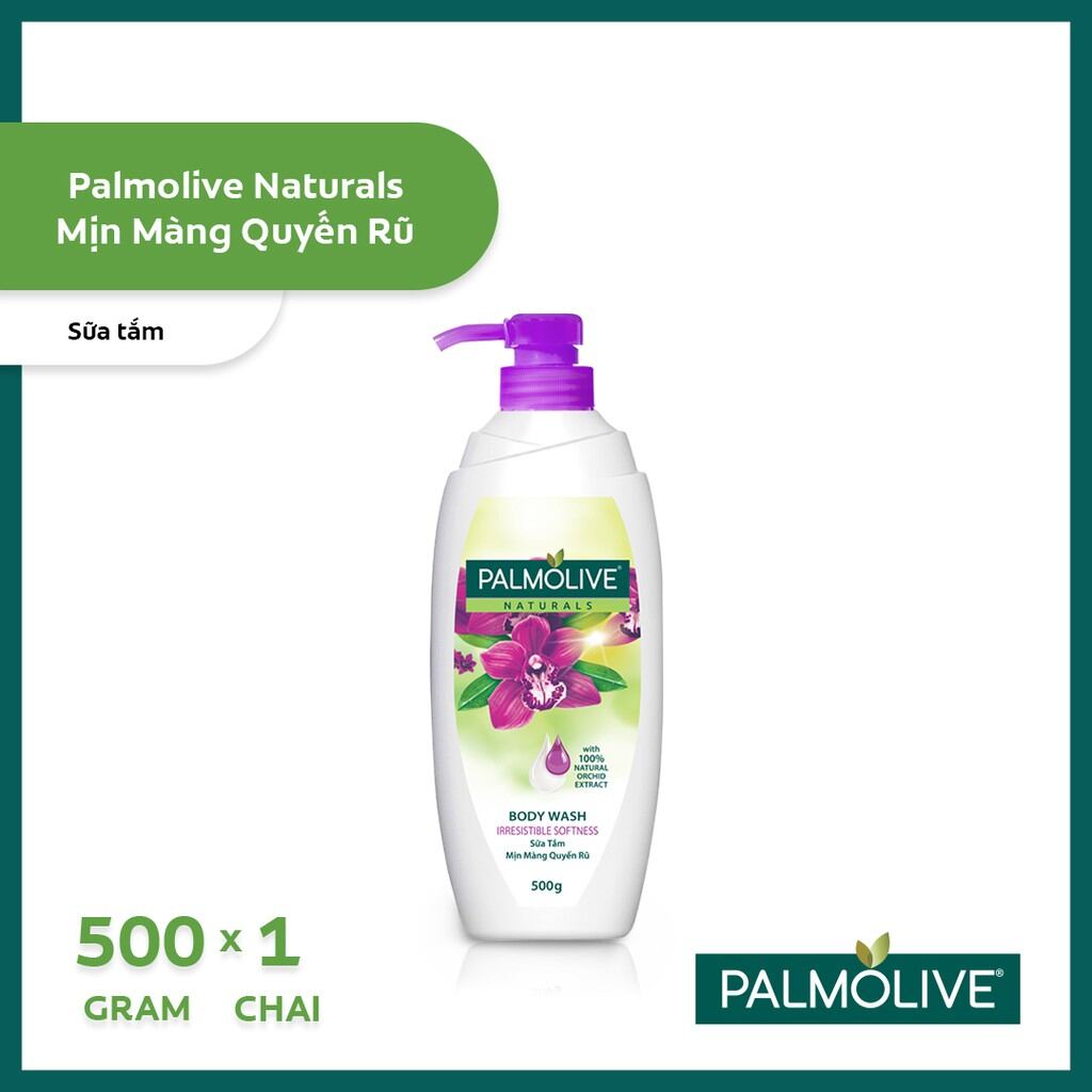 Sữa tắm palmolive chai 500g. date 2024