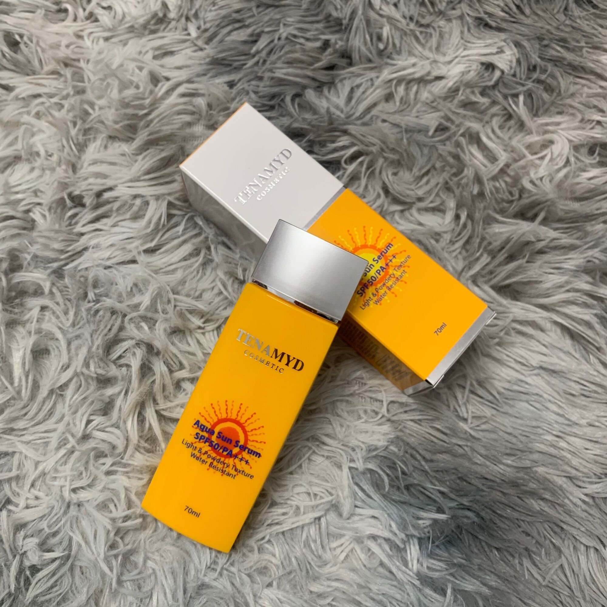 ✅ Kem chống nắng Tenamyd - Huyết thanh chống nắng Tenamyd dạng nước Tenamyd Aqua Sun Serum SPF 50/PA 70ml