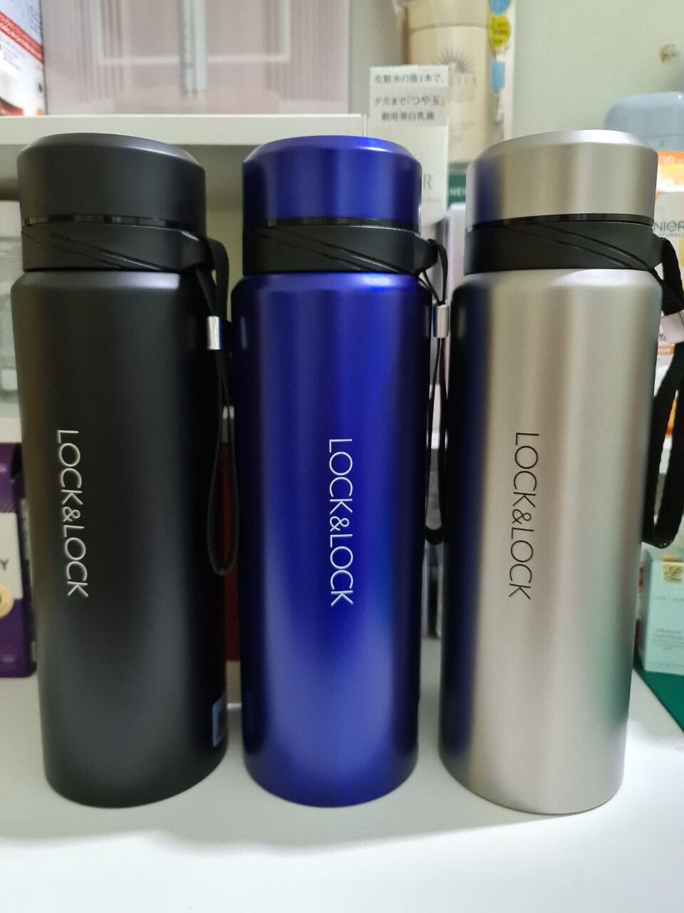 Bình giữ nhiệt lock&lock vacuum bottle lock&lock - lhc6180