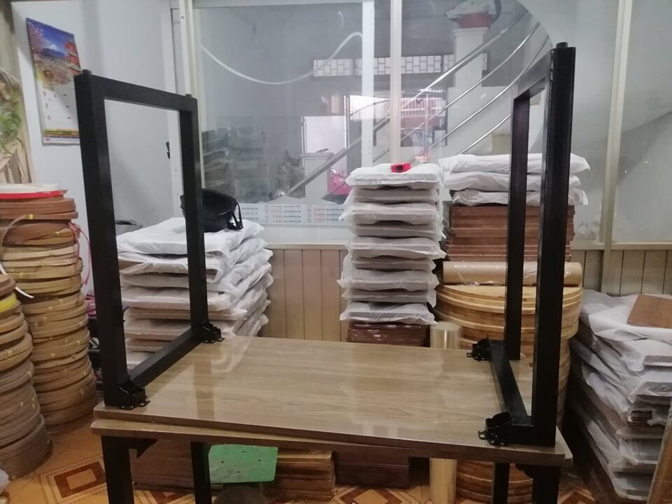 Bàn làm việc gấp gọn (50*100 cao 75cm) gỗ MDF chống ẩm