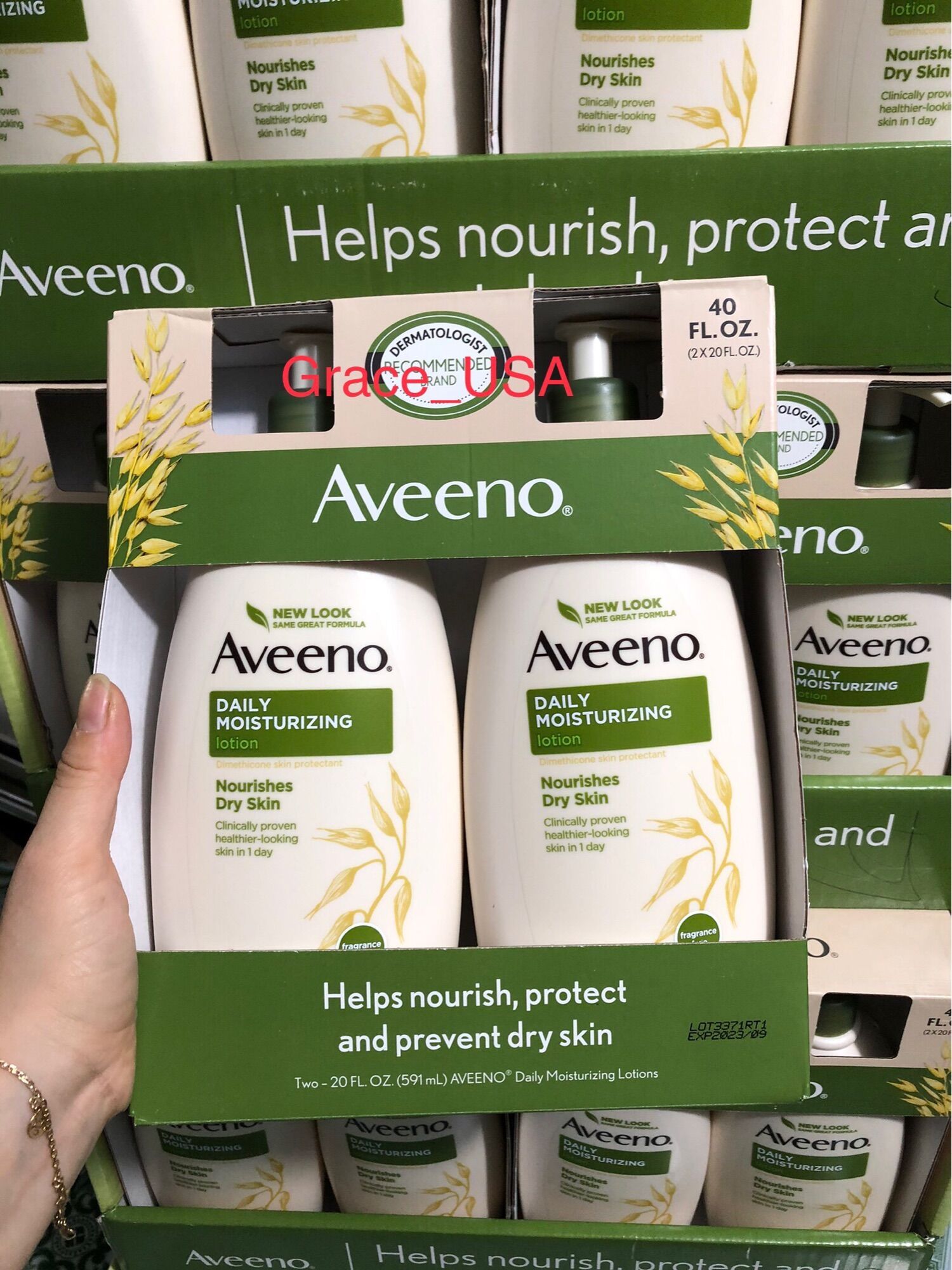 Sữa dưỡng thể Aveeno Daily Moisturizing Lotion 591ml Của Mỹ