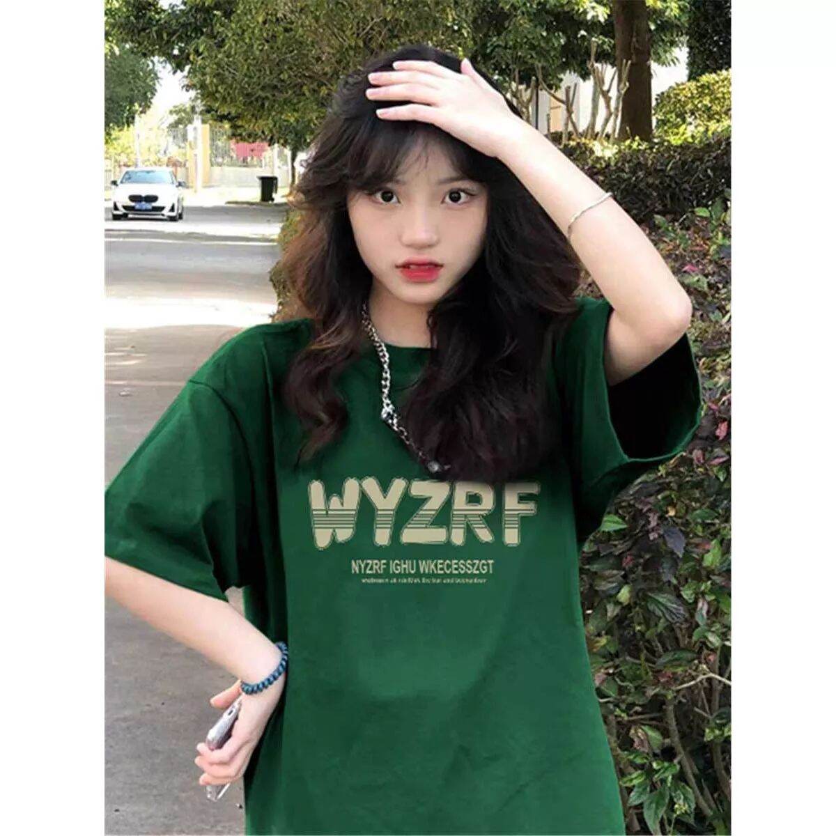Áo phông WYZ form rộng túi zip cotton su