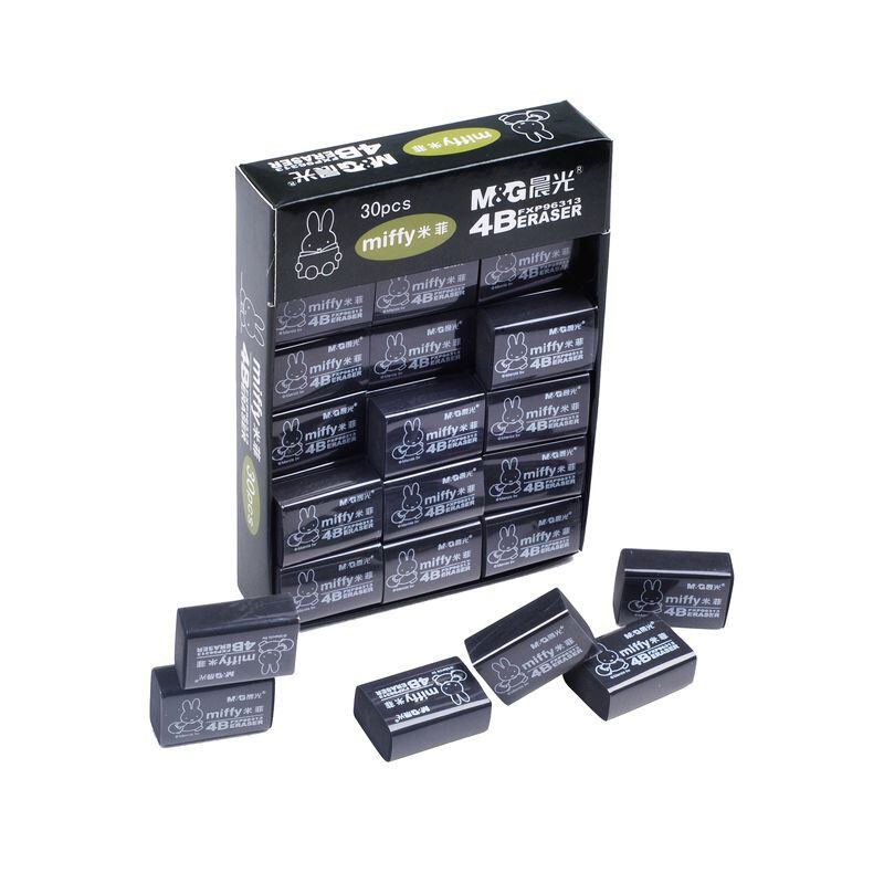 Gôm đen 4b cenvava mini-0202, 30v/hộp