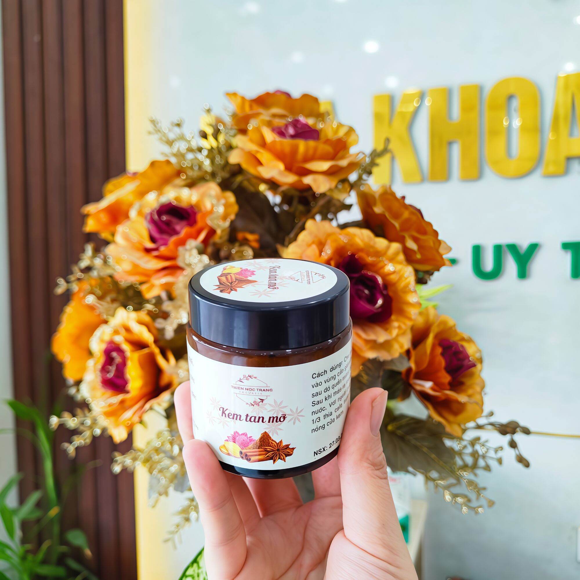 Kem tan mỡ gia truyền handmade (tặng thước dây đo)