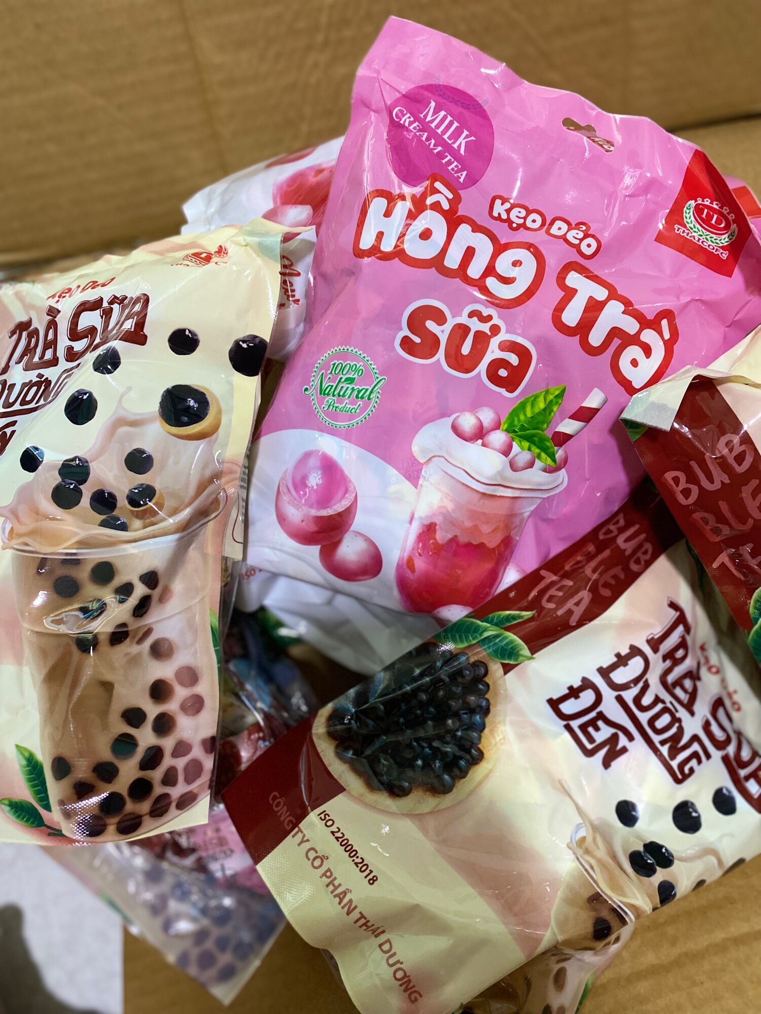 Kẹo dẻo trà sữa trân châu