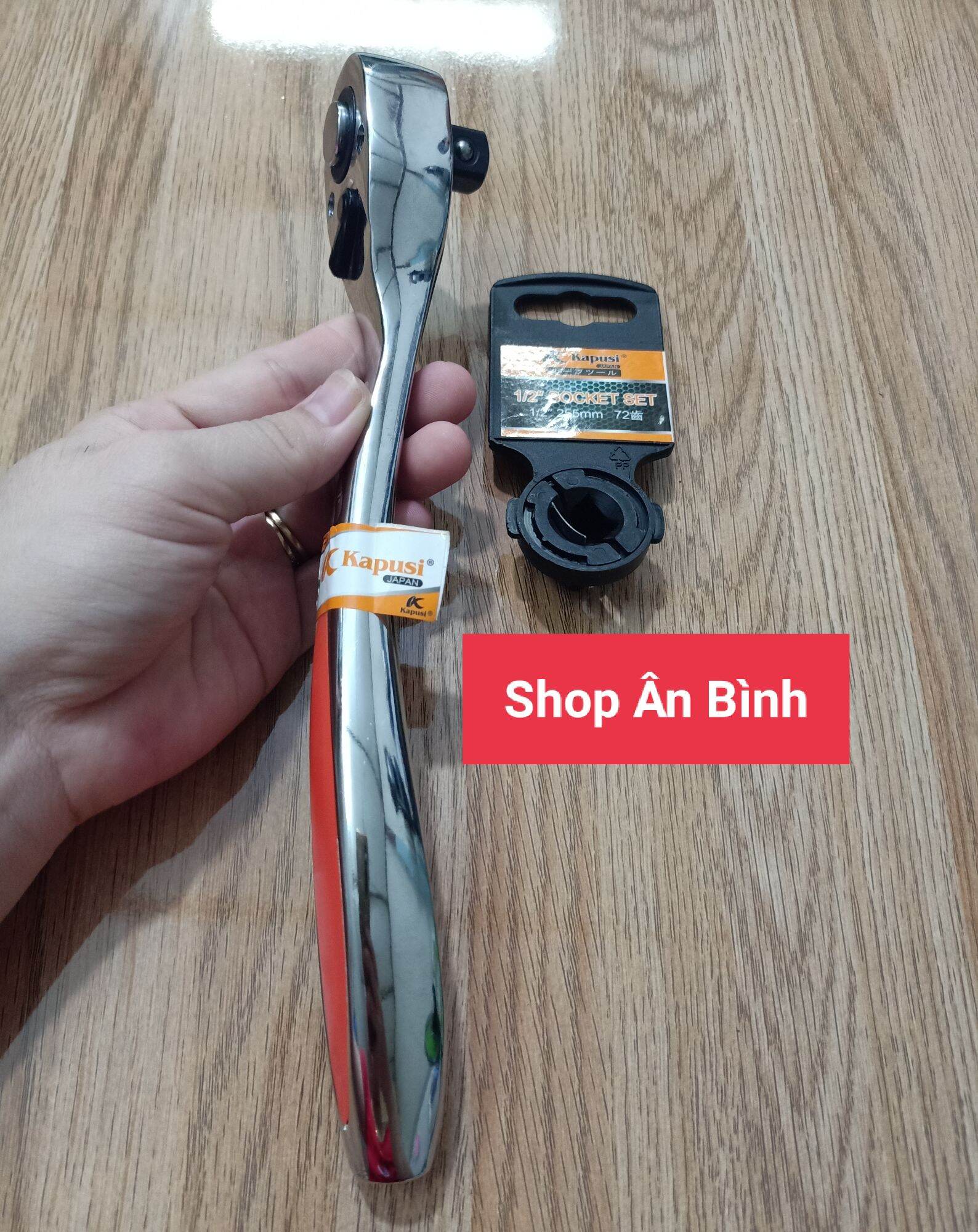 Cần tự động 1/2 cao cấp siêu đẹp hiệu kapusi nhật hàng loại 1