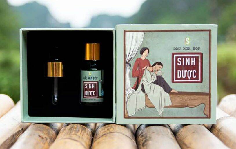 [Genuine] Herbal Massage Extract from Sinh Duoc Cooperative - 10ml