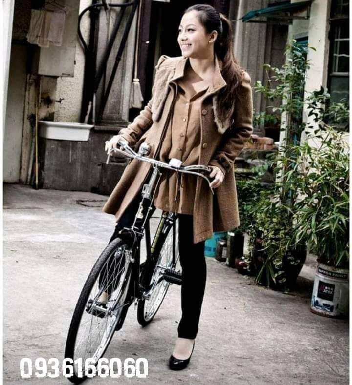 Xe đạp phượng hoàng huyền thoại nữ đen phanh đũa