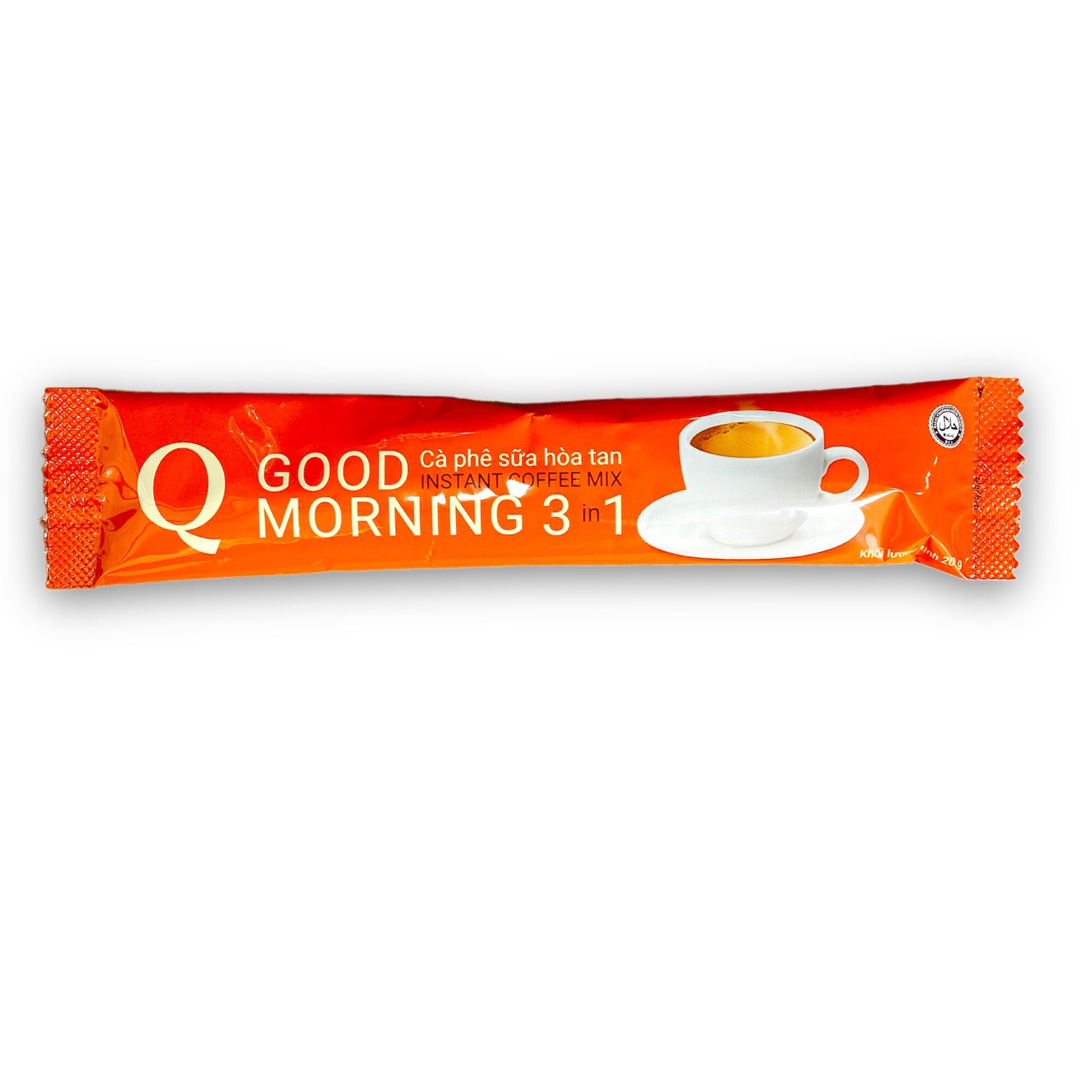 [UỐNG LÀ GHIỀN] Combo 50 gói Cà phê sữa Q Good Morning Trần Quang vị truyền thống (Mỗi gói 20gram) -Có lựa chọn số lượng trước khi thanh toán - (Date mới 12 tháng)-[ 12.12 Hot Deals ]