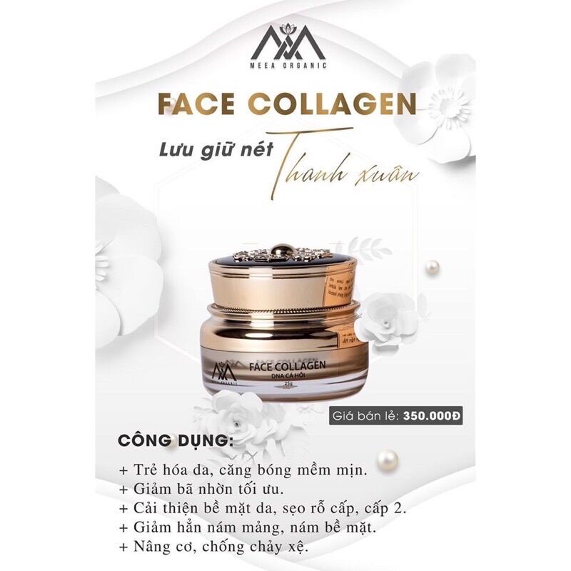 Kem face Dưỡng Da Cá Hồi DNA Meea chính hãng