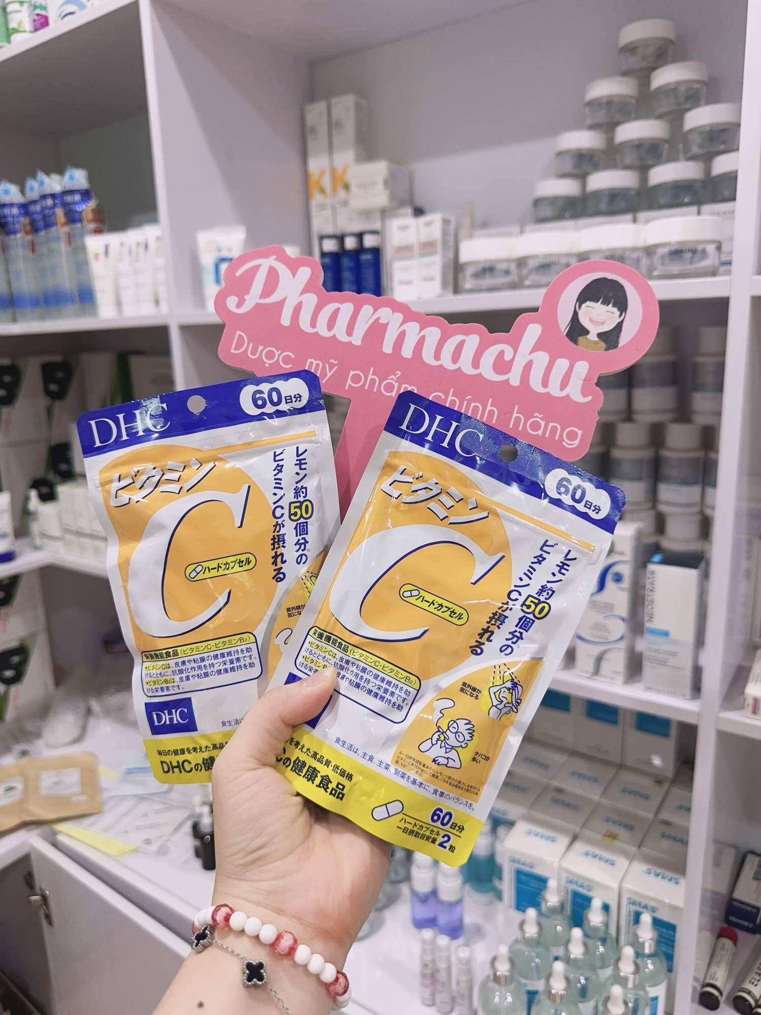 Dhc vitamin c nhật bản 60 ngày 120 viên tăng sức đề kháng chống dịch