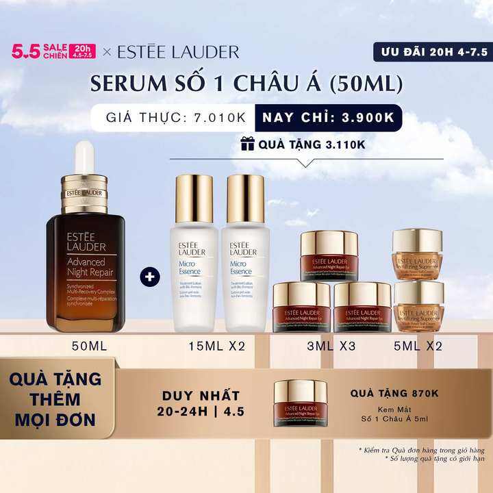 Tinh chất (Serum) phục hồi chống lão hóa Estee Lauder Advanced Night Repair Synchronized Multi-Recovery 50ml