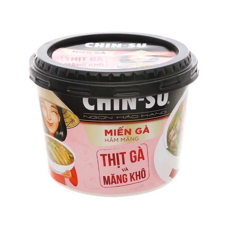 Thùng 12 hộp miến gà hầm măng chin-su