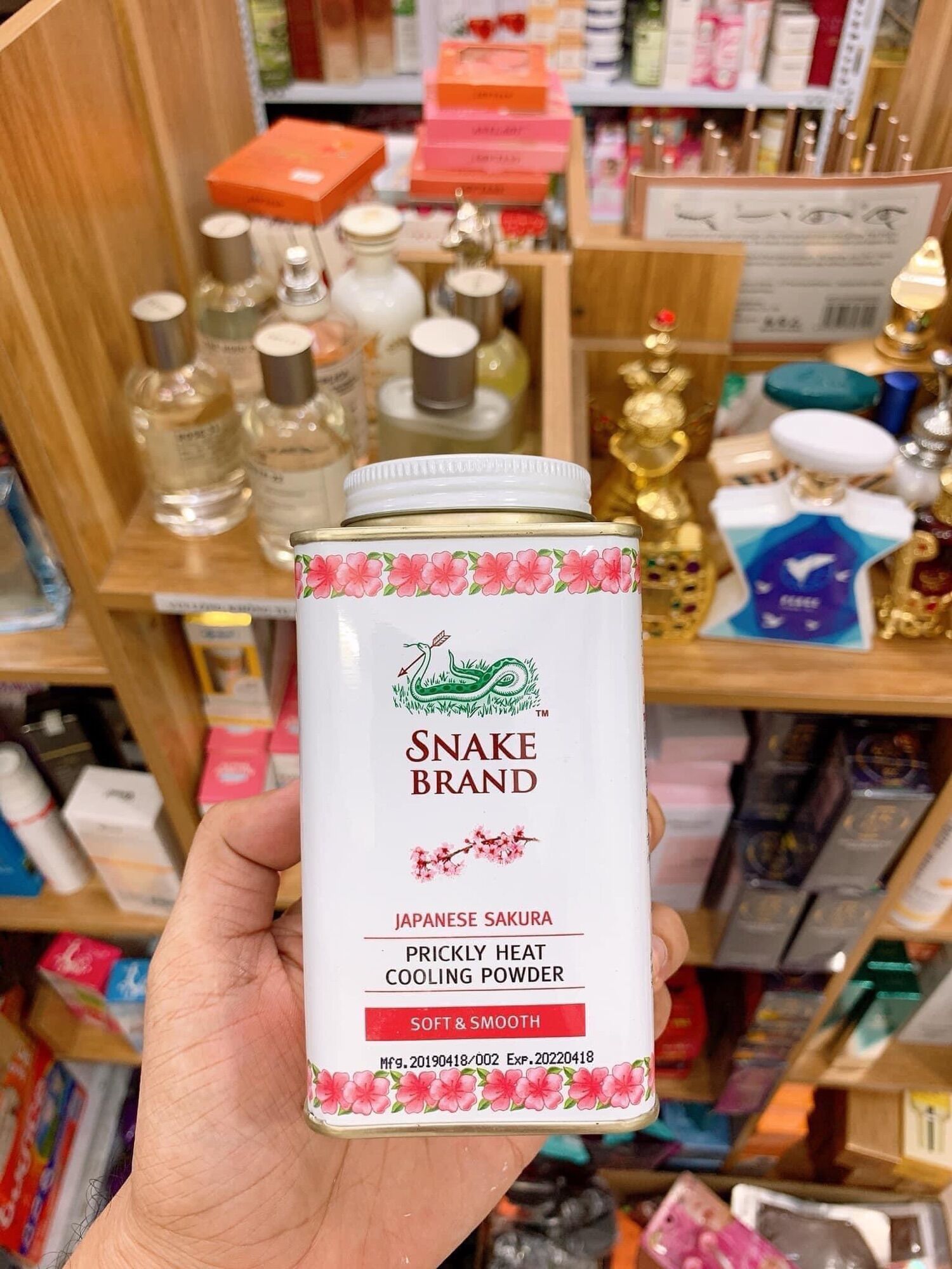 Phấn lạnh snake brand thái lan hũ 140gr