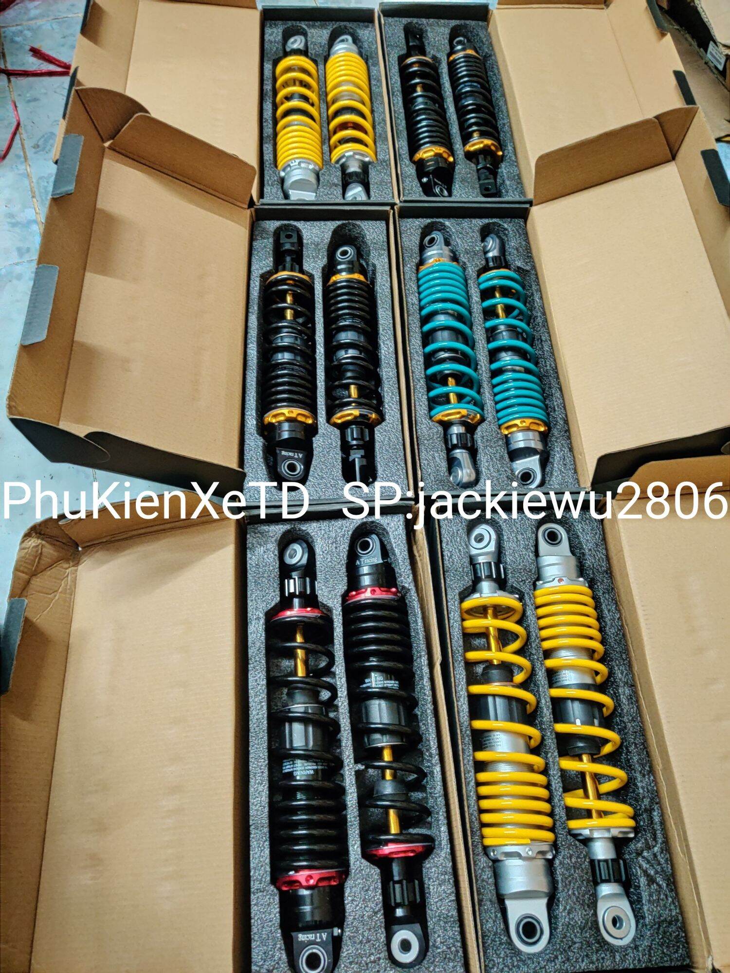Phuộc Ohlins/nitron không bình gắn Dream Wave Sirius Taurus Jupiter