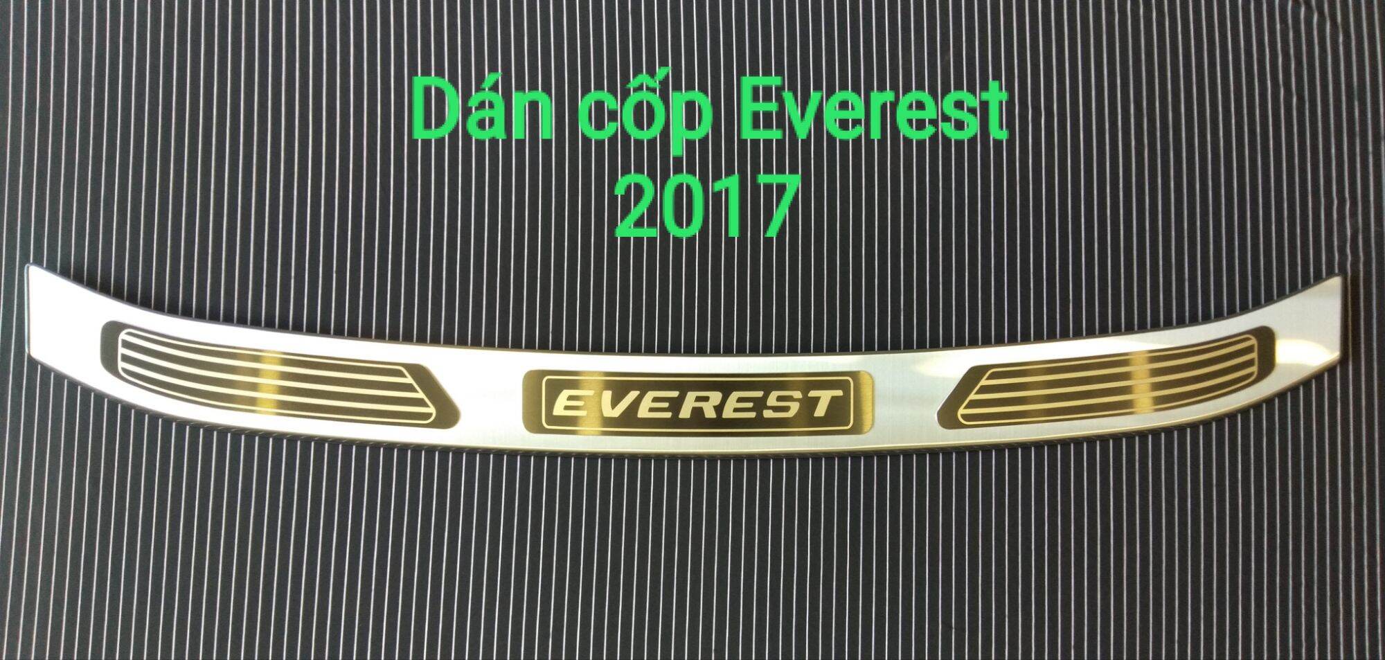 Ốp chống trầy cốp sau FORD Everest 2017