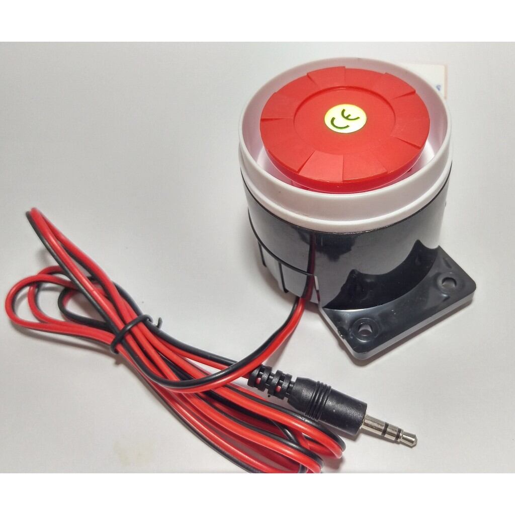 Còi hú báo động al01 có 3 dòng điện áp 12v 220v 24v, còi báo động nhỏ gọn dùng nguồn 12v, 220v, 24v âm lượng 120 db