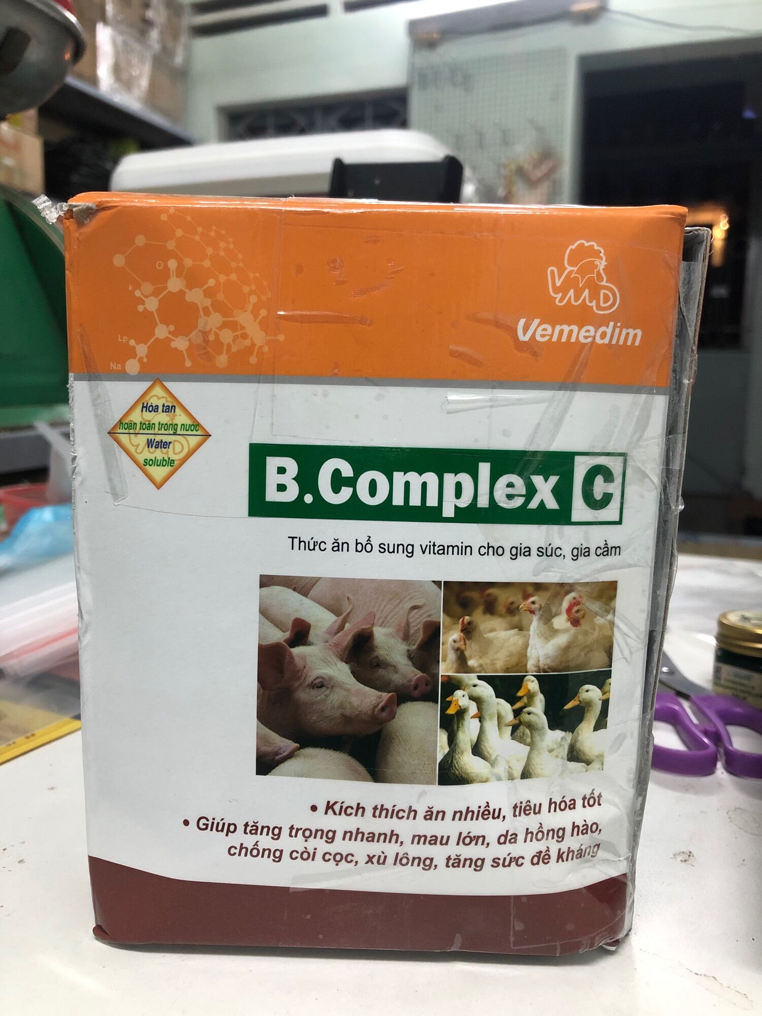 B complex C tăng đề kháng