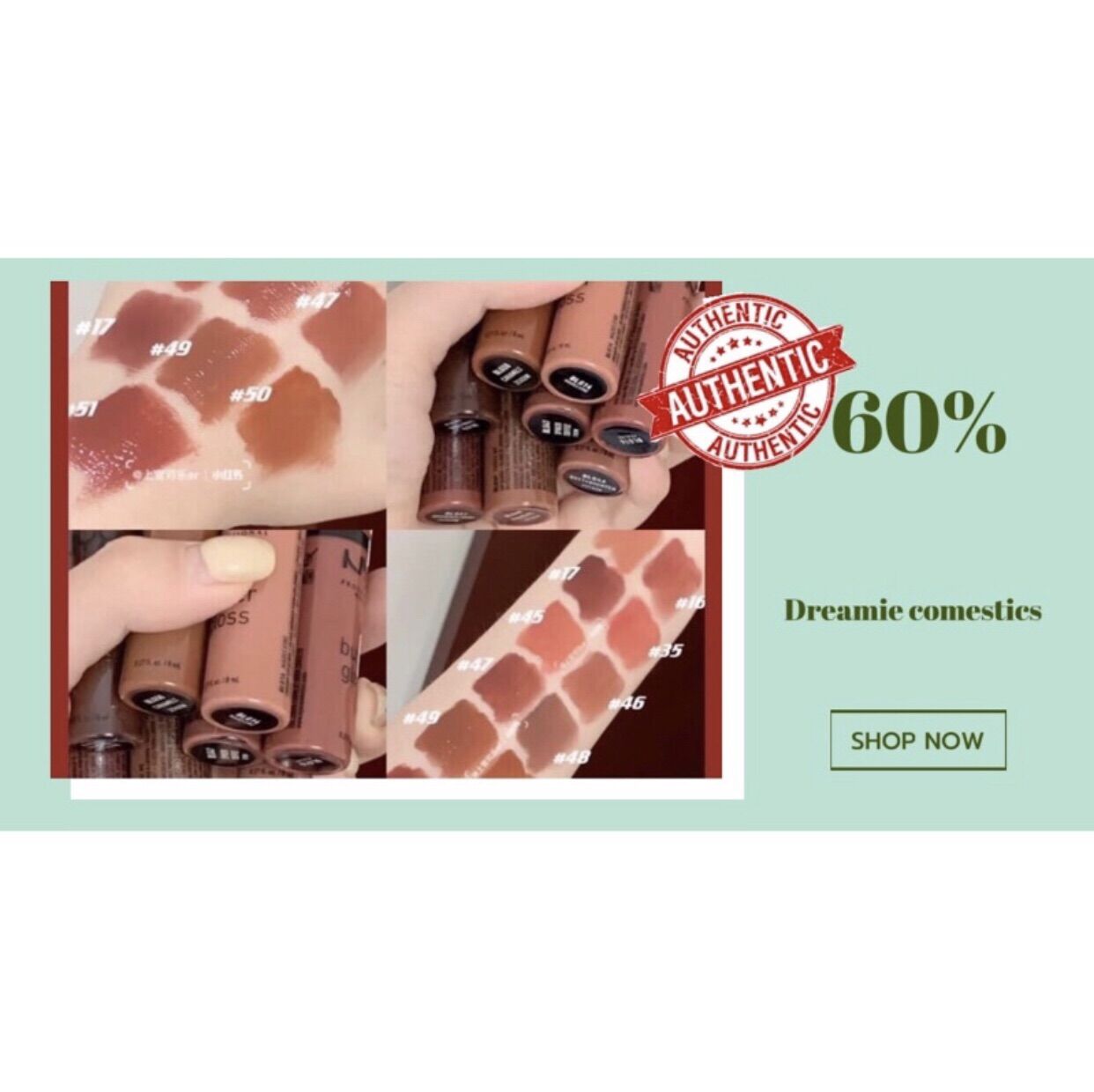 Son kem bóng NYX Butter Gloss 8ml