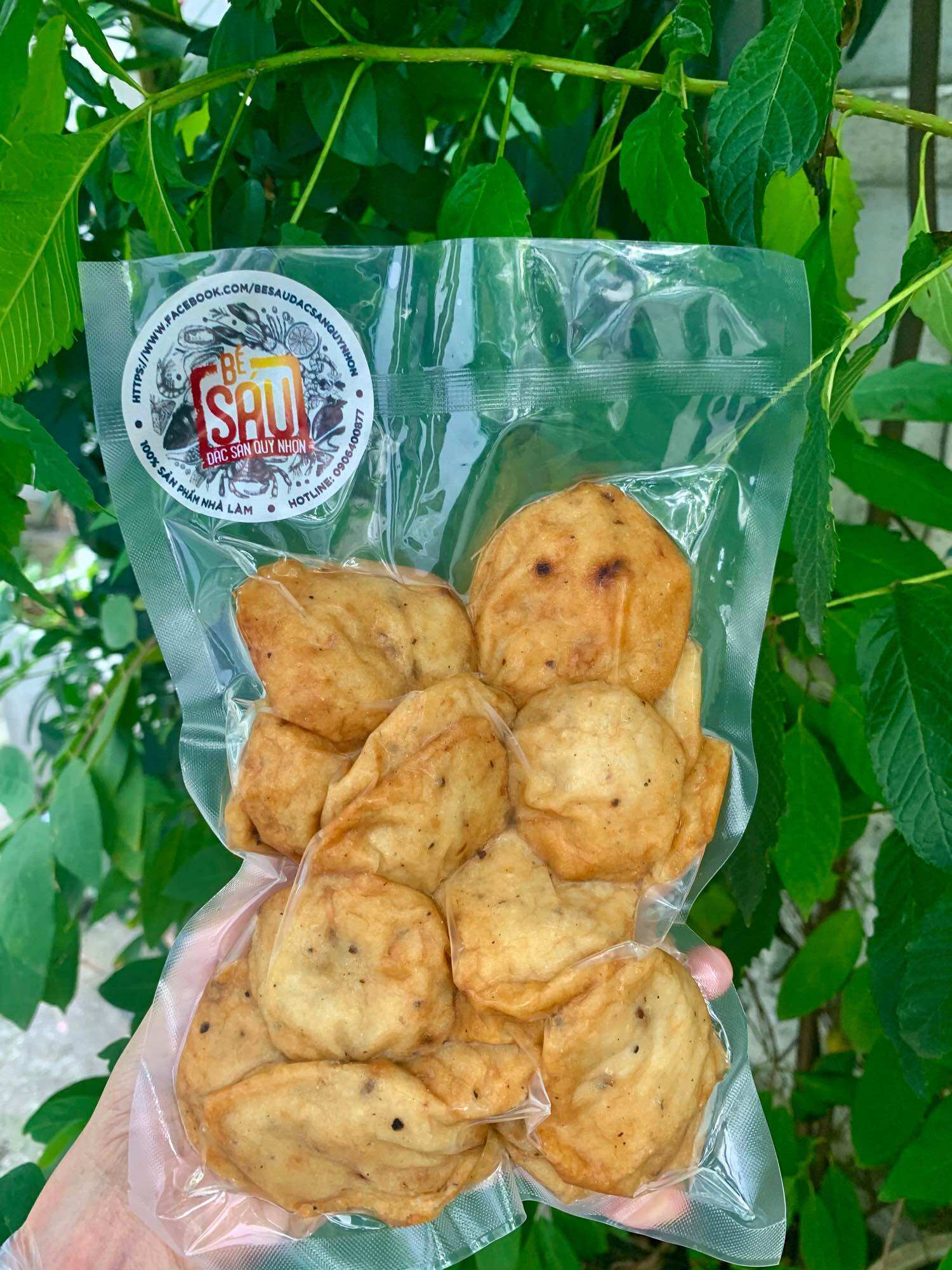 Chả cá chiên Quy Nhơn miếng nhỏ 500gr (Ship hoả tốc HCM) chả cá ngon