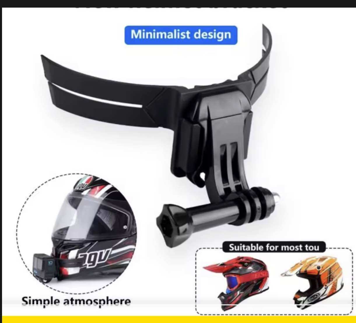Phụ kiện gắn nón , phụ kiện gopro gắn nón