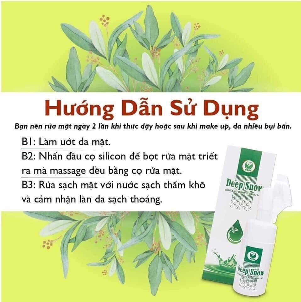 Sữa Rửa Mặt Deep Snow