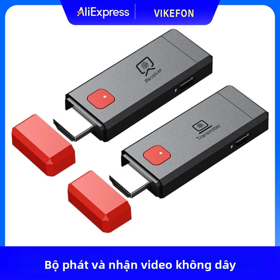 Bộ Mở Rộng HDMI Không Dây 80M, Bộ Chuyển Đổi Tín Hiệu Video TX RX, Cáp Kết Nối Cho Máy Ảnh, Máy Quay DV, PC Với Màn Hình TV, Tương Thích Với Các Thiết Bị HDMI