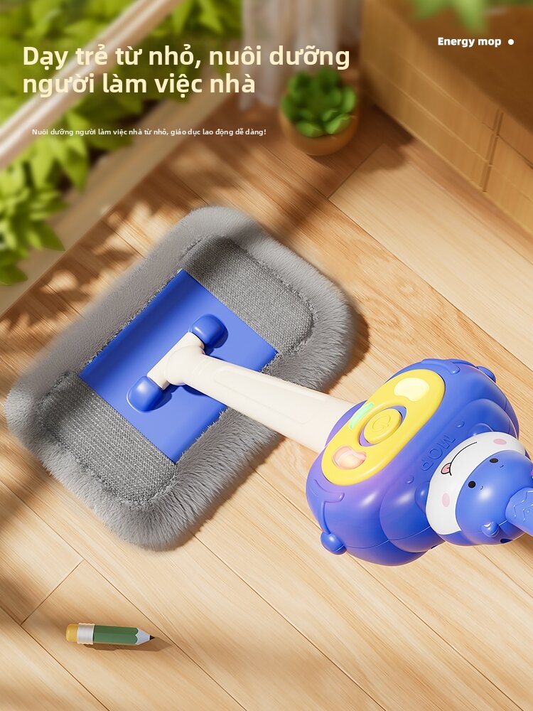 HUANGEN | Bộ Đồ Chơi Quét Dọn Giáo Dục Cho Trẻ Em