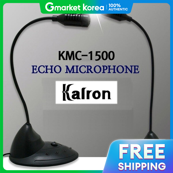 KMC-1500 High-Sensitivity Stand Microphone. Recommended for PC, Broadcasting, YouTube, Lectures, and Meetings Giá  291,650 Đồng*Miễn phí vận chuyển