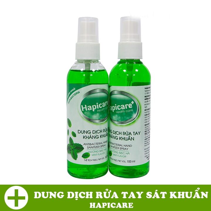 Dung dịch rửa tay happicare 100ml