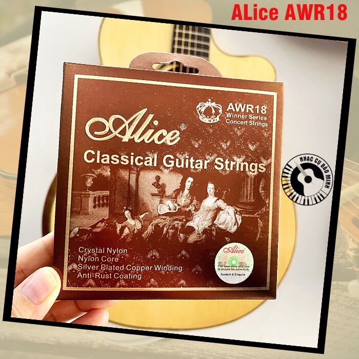Dây đàn guitar classic Alice AWR18 chính hãng