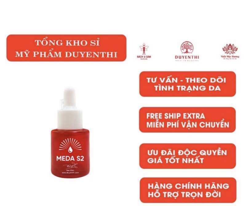 🍀meda s2 duyên thị 10ml - thải nám thuần việt