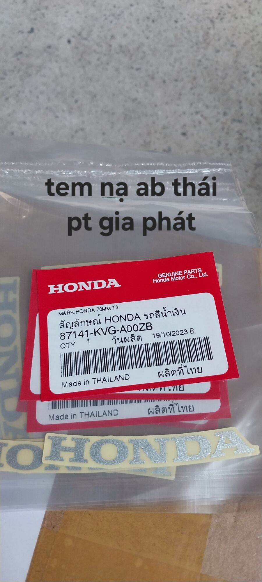 TEM THÔNG SỐ AB THÁI BỘ 4 MIẾNG