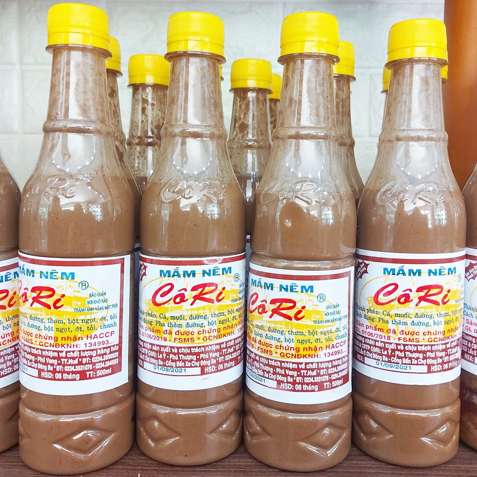 Mắm nêm cô ri chai 500g - đặc sản huế