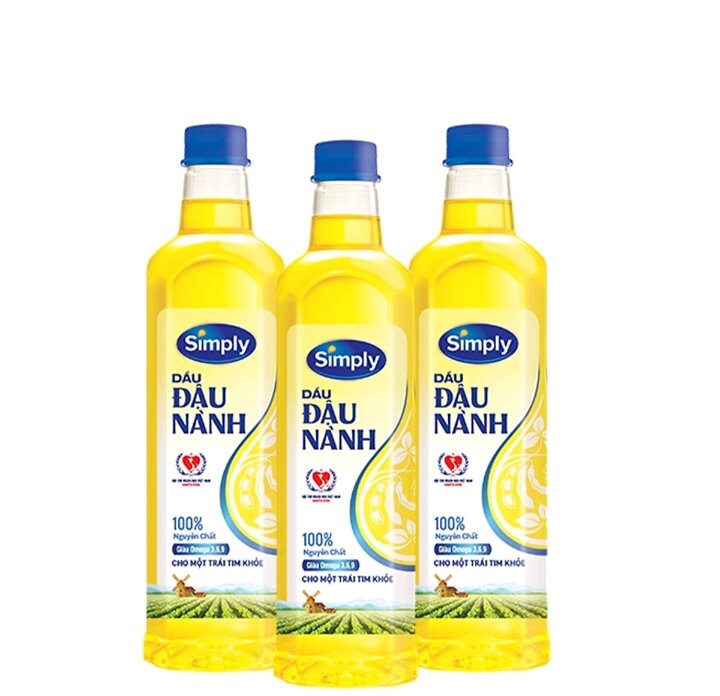 Dầu  Ăn Simply Đậu Nành 1 lít
