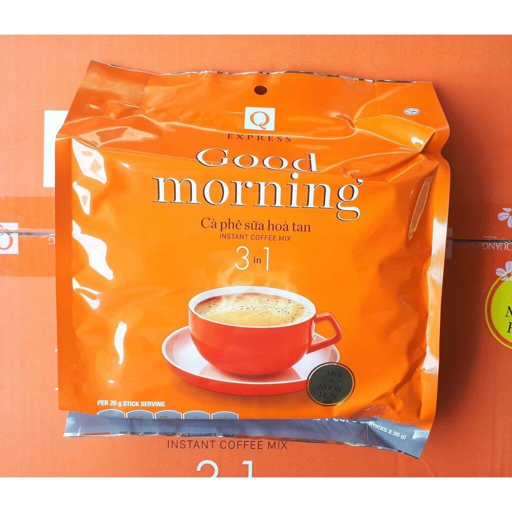 Cà phê sữa Good Morning bịch 24 gói×20g