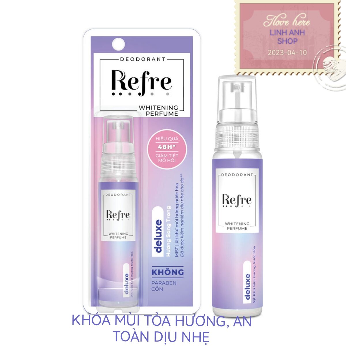 Xịt Khử mùi Refre Hương Nước hoa 30ml