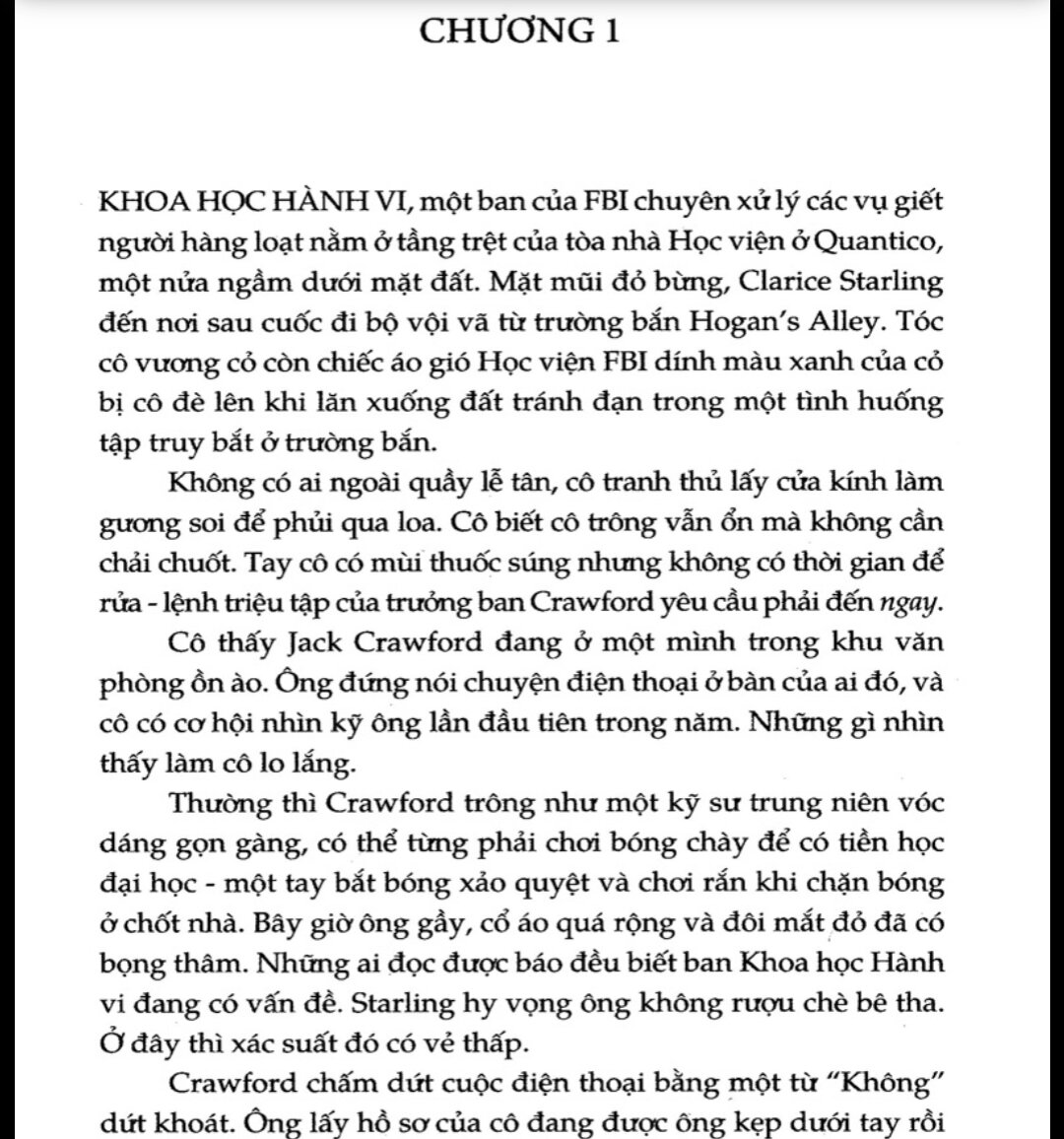 sự im lặng của bầy cừu