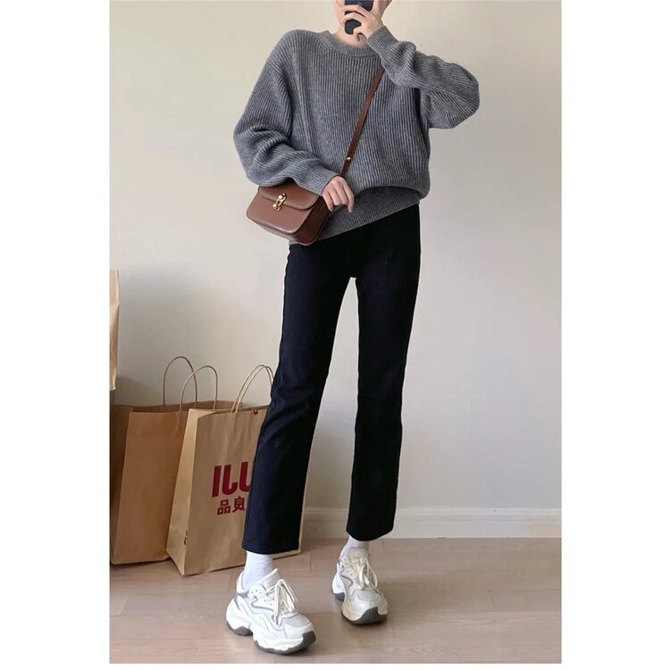 Quần jean ống đứng basic siêu đẹp hot trend 2022