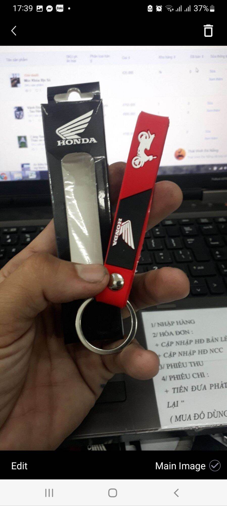 Móc khóa Chính Hãng Honda