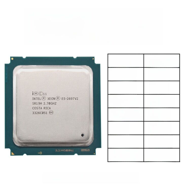 Intel E5-2690 V2 CPU 2.9GHz 6-Core 65W 14nm Intel Xeon Phi Processor Computer Hardware Desktop Compu