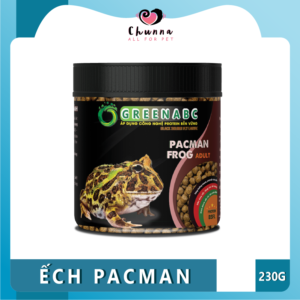 Thức ăn ẾCH PACMAN - Pacman Frog